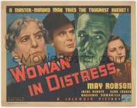 5r1112 WOMAN IN DISTRESS TC 1937 May Robson, Irene Hervey & Dean Jagger, master-minded mob, rare!