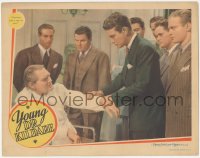 5r1544 YOUNG DR. KILDARE LC 1938 Lew Ayres tells Lionel Barrymore he only has a year to live!