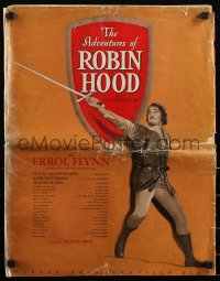 5r0021 ADVENTURES OF ROBIN HOOD pressbook 1938 Michael Curtiz & Errol Flynn classic, ultra rare!