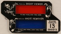 5r1731 13 GHOSTS ghost viewer 1960 William Castle, in ILLUSION-O, use it to see or not see them!