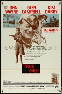 5r0968 TRUE GRIT int'l 1sh 1969 John Wayne as Rooster Cogburn, Kim Darby, Glen Campbell