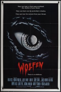 5r1005 WOLFEN int'l 1sh 1981 Albert Finney, Gregory Hines, Diane Venora, supernatural wolf horror!
