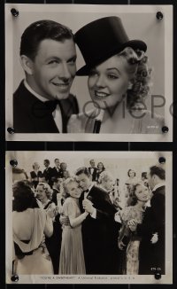 5r1913 YOU'RE A SWEETHEART 5 8x10 stills 1937 romantic musical, Alice Faye & George Murphy!