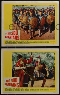5r1556 300 SPARTANS 8 LCs 1962 Richard Egan, Diane Baker, the mighty battle of Thermopylae!