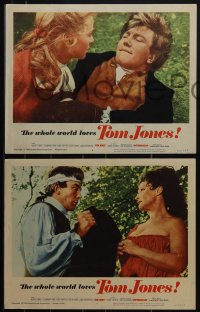 5r1643 TOM JONES 7 LCs 1963 Susannah York, the whole world loves Albert Finney, & he loves & loves...
