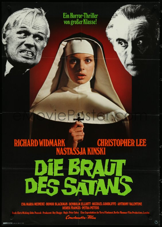 eMoviePoster.com: 5r0234 TO THE DEVIL A DAUGHTER German 1976 Widmark ...