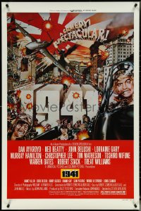 5s0794 1941 style D 1sh 1979 Steven Spielberg, art of John Belushi, Dan Aykroyd & cast by McMacken!