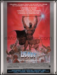 5s0024 HEAVY METAL style B 30x40 1981 classic musical animation, different Richard Corben art!