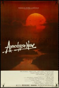 5s0808 APOCALYPSE NOW advance 1sh 1979 Francis Ford Coppola, classic Bob Peak artwork!