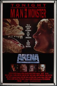 5s0809 ARENA 1sh 1989 Peter Manoogian directed, Paul Satterfield, cheesy sci-fi!