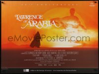 5s0044 LAWRENCE OF ARABIA British quad R2012 David Lean, silhouette of Peter O'Toole in the desert!