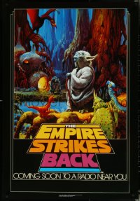 5s0199 EMPIRE STRIKES BACK 27x39 Dutch commercial poster 1997 image of the radio poster, McQuarrie!