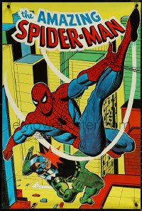 5s0204 SPIDER-MAN 23x35 English commercial poster 1973 cool artwork of comic book superhero, Spidey!