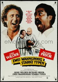 5s0375 STIR CRAZY German 1981 Gene Wilder & Richard Pryor, directed by Sidney Poitier!