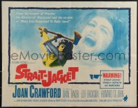 5s0461 STRAIT-JACKET 1/2sh 1964 art of crazy ax murderer Joan Crawford, directed by William Castle!