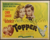 5s0467 TOPPER 1/2sh R1944 Cary Grant & sexy Constance Bennett over champagne & Cupid, ultra rare!