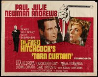5s0468 TORN CURTAIN 1/2sh 1966 Paul Newman, Julie Andrews, Hitchcock tears you apart w/suspense!