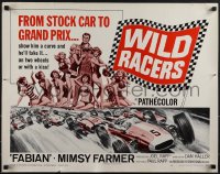 5s0473 WILD RACERS 1/2sh 1968 Fabian, AIP, art of formula one car racing & sexy ladies, ultra rare!