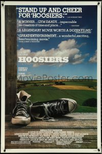 5s0927 HOOSIERS 1sh 1986 best basketball movie ever, Gene Hackman, Dennis Hopper!