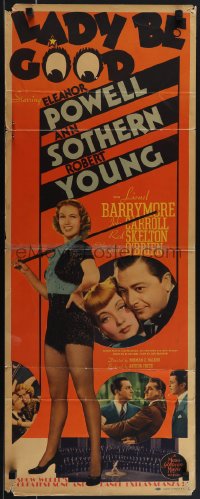 5s0553 LADY BE GOOD insert 1941 Eleanor Powell with Sothern, Young & Red Skelton, ultra rare!