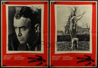 5s0396 ANATOMY OF A MURDER 12 Italian 19x27x19 pbustas 1959 Otto Preminger, Jimmy Stewart, Remick!