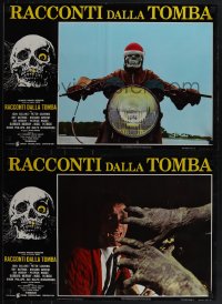 5s0394 TALES FROM THE CRYPT 8 Italian 18x26 pbustas 1972 E.C. comics, Joan Collins!
