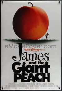 5s0947 JAMES & THE GIANT PEACH DS 1sh 1996 Walt Disney stop-motion fantasy giant peach cartoon!