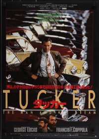 5s0774 TUCKER: THE MAN & HIS DREAM Japanese 1988 Francis Ford Coppola, Jeff Bridges, different!