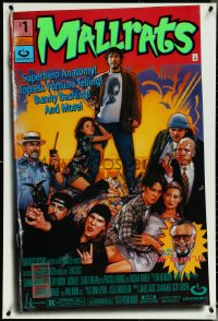 5s0971 MALLRATS DS 1sh 1995 Kevin Smith, Snootchie Bootchies, Stan Lee, comic artwork by Drew Struzan