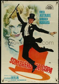 5s0144 TOP HAT Spanish R1964 different art of dancing Fred Astaire & Ginger Rogers by Jano!