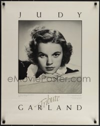 5s0406 JUDY GARLAND TRIBUTE 22x28 special poster 1982 wonderful image of pretty young actress!