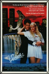 5s1064 SPLASH 1sh 1984 Tom Hanks loves mermaid Daryl Hannah in New York City under Twin Towers!