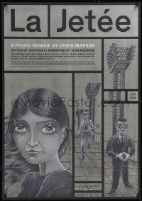 5s0230 LA JETEE Swedish R2022 Chris Marker French sci-fi, completely different art by Knut Larsson!