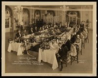 5t0363 CARL LAEMMLE SR deluxe 11x14 still 1923 at his nephew Edward's wedding dinner in Chicago!