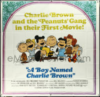 5t0411 BOY NAMED CHARLIE BROWN 6sh 1970 art of Snoopy & the Peanuts gang by Charles M. Schulz!