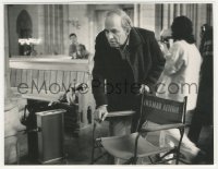 5t1355 INGMAR BERGMAN Swedish 8x10.25 news photo 1985 on the set of The Blessed Ones by Holmstrom!
