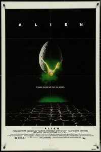 5t0807 ALIEN NSS style 1sh 1979 Ridley Scott outer space sci-fi monster classic, cool egg image!