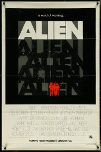 5t0808 ALIEN teaser 1sh 1979 Ridley Scott classic, a word of warning, rare & very different image!