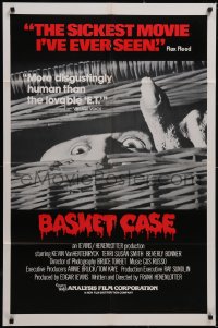 5t0828 BASKET CASE 1sh 1982 he is very small, very twisted & VERY mad, Analysis Films release!