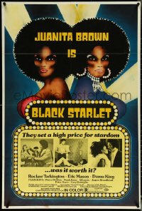 5t0841 BLACK STARLET 1sh 1974 Juanita Brown, they set a high price for stardom... was it worth it?