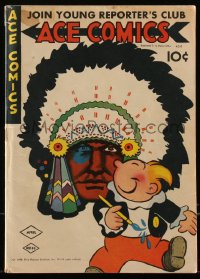 5t0199 ACE COMICS #85 comic book April 1944 Blondie, Prince Valiant, Jungle Jim by Alex Raymond!