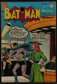 5t0267 BATMAN #79 comic book 1953 Win Mortimer Bride of Batman cover art, Vicki Vale!