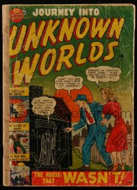 5t0215 JOURNEY INTO UNKNOWN WORLDS #7 comic book October 1951 art by Russ Heath, Maneely, Wolverton