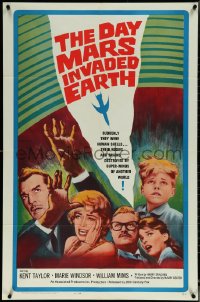 5t0887 DAY MARS INVADED EARTH 1sh 1963 their brains were destroyed by alien super-minds!