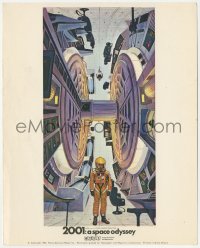 5t1350 2001: A SPACE ODYSSEY Cinerama color English 8x10 still 1968 great art in widescreen format!