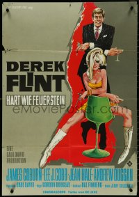 5t0497 IN LIKE FLINT German 1967 secret agent James Coburn & Jean Hale by Klaus Rutters!