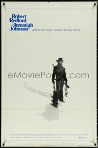 5t1009 JEREMIAH JOHNSON style C 1sh 1972 Robert Redford, Milius, directed by Sydney Pollack!