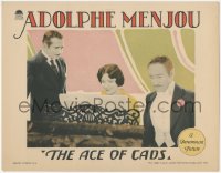 5t0604 ACE OF CADS LC 1926 Adolphe Menjou, Alice Joyce & Norman Trevor by piano, ultra rare!