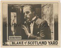 5t0615 BLAKE OF SCOTLAND YARD chapter 8 LC 1927 Hayden Stevenson sneaking around, Into the Web!