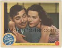 5t0624 COMRADE X LC 1940 Hedy Lamarr is goofier than a bedbug, but Clark Gable likes her, rare!